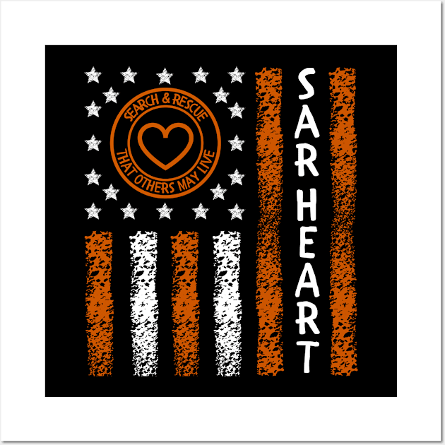 Sar Heart Search & Rescue Wall Art by Mojave Trading Post